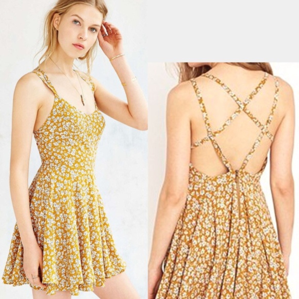 Kimchi Blue Yellow Sundress